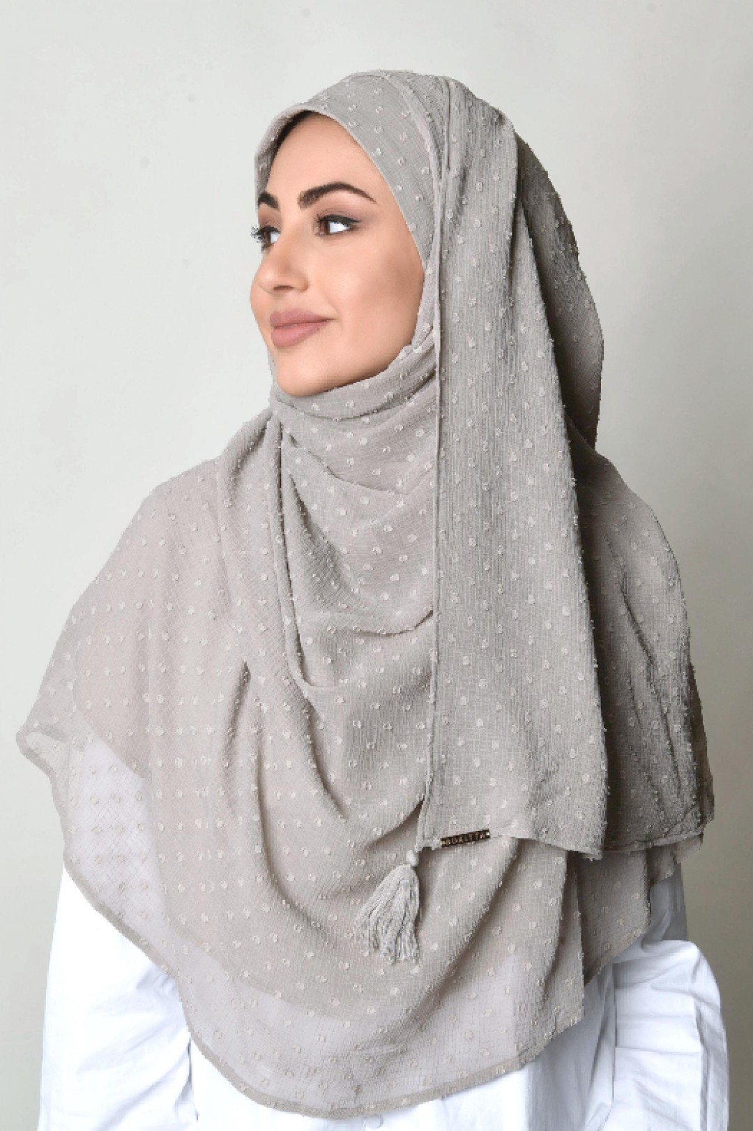 Paloma - Plain Mosaic Butti Chiffon - X Inner