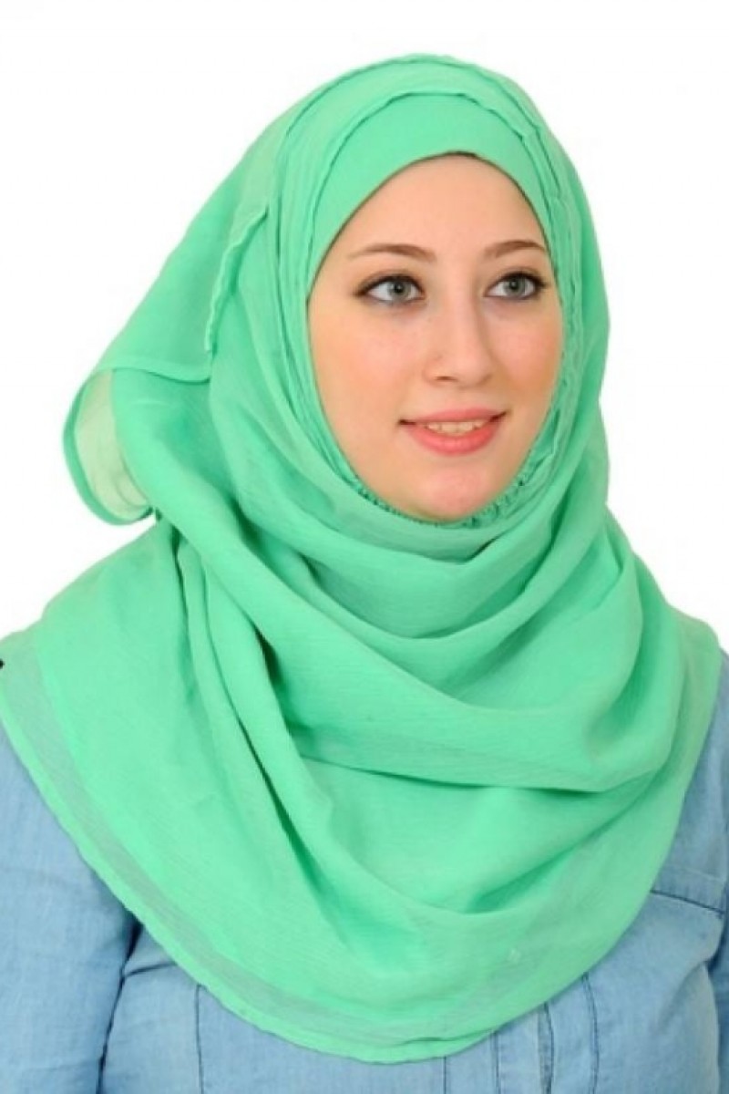 Jade Cream - Plain Chiffon - Chic