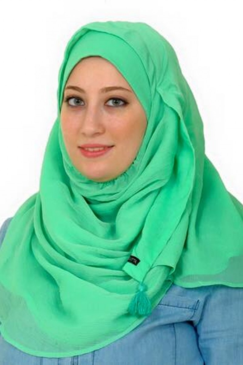 Jade Cream - Plain Chiffon - Chic