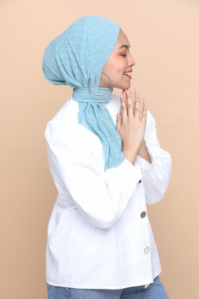 Aqua - Mini & Capshawl