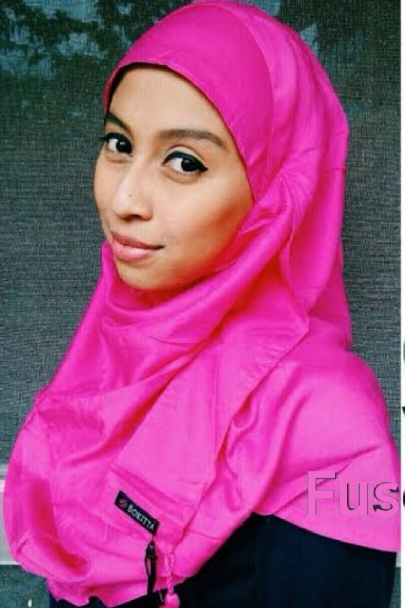Fuschia Red - Plain Viscose - Chic