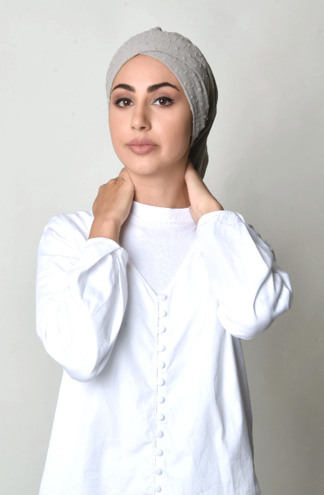 Paloma - Plain Mosaic Butti Chiffon - X Inner
