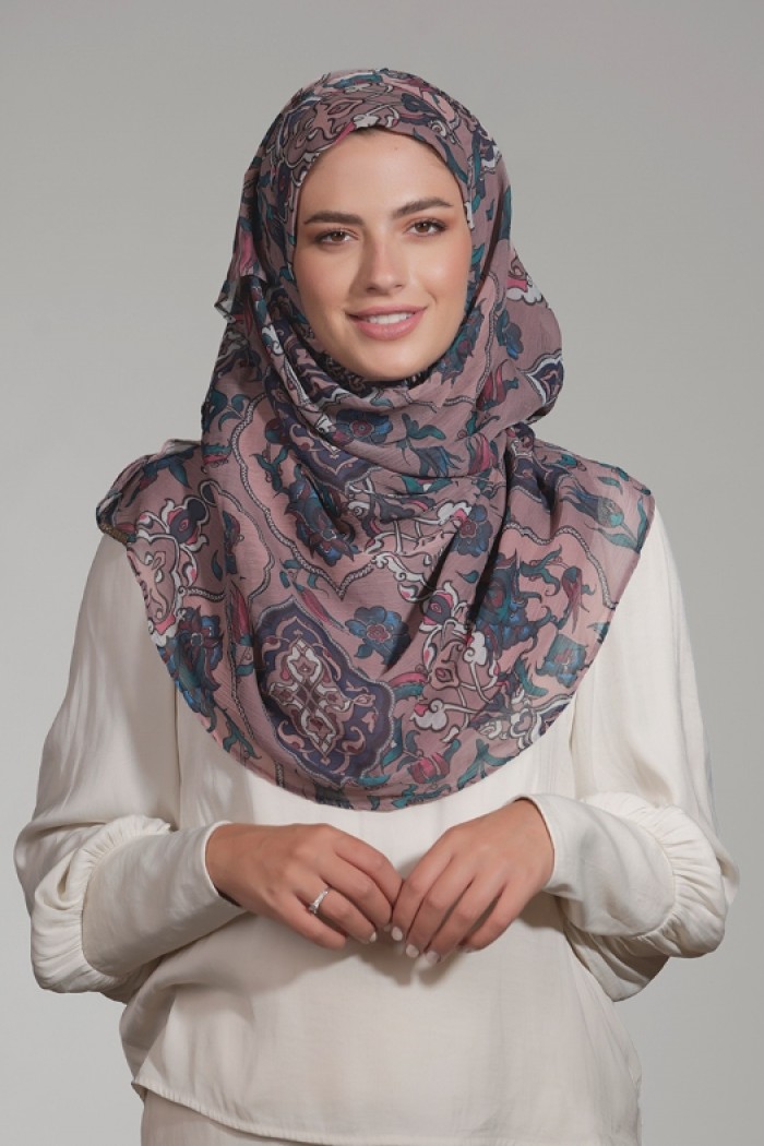 Ottoman Princess - Printed Crinkled Chiffon