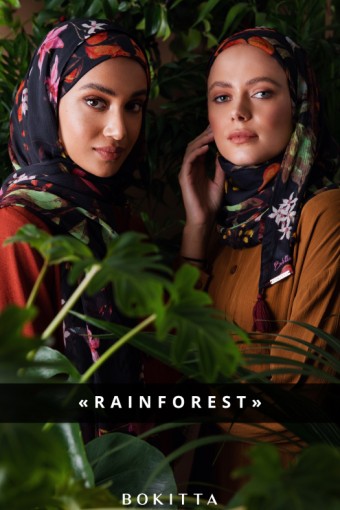 Rainforest - Printed Smooth Chiffon