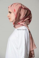 Velvet Sand - Printed HD Smooth Chiffon